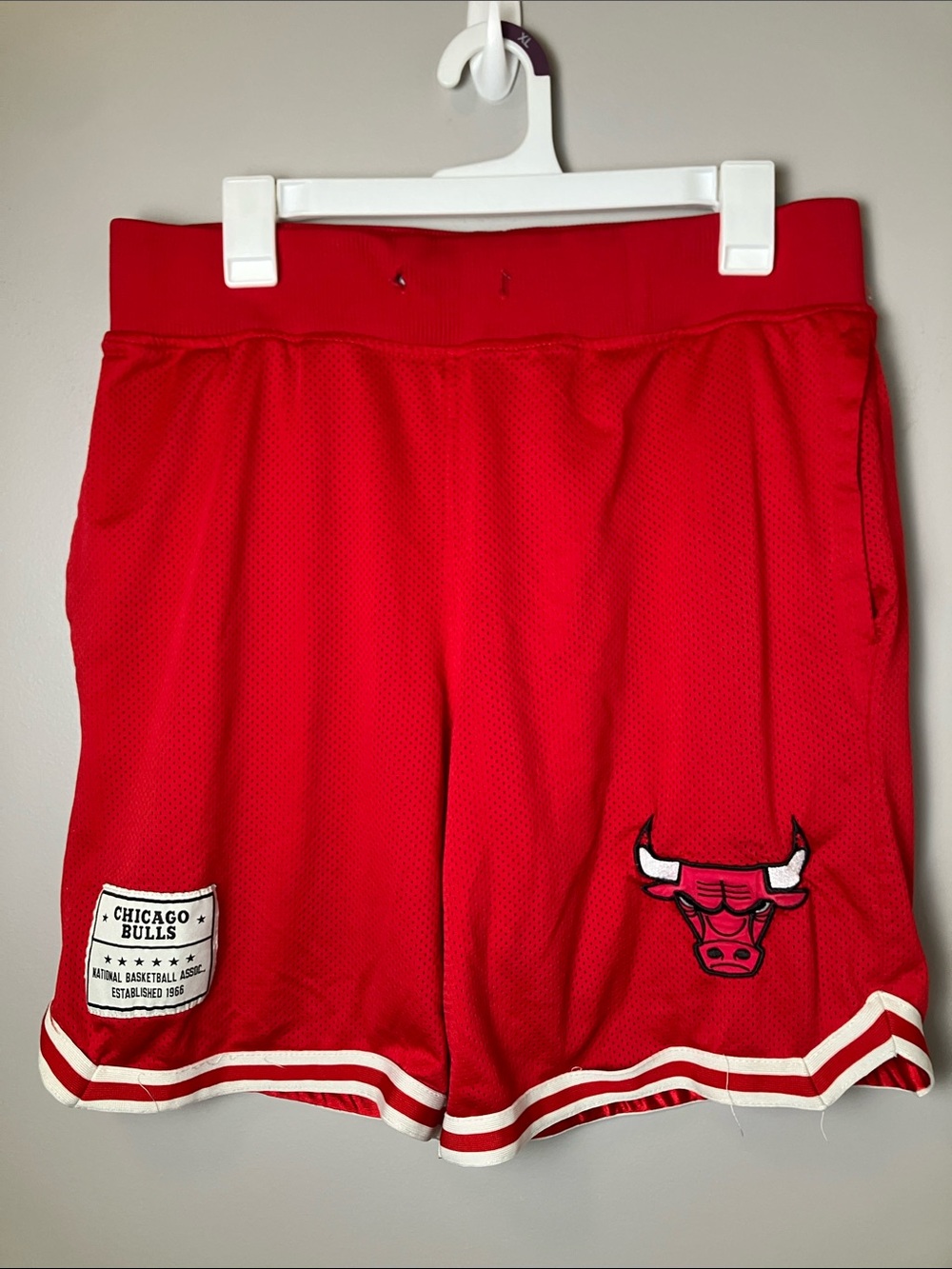 Chicago Bulls NBA Basketball Shorts Mens Size Large